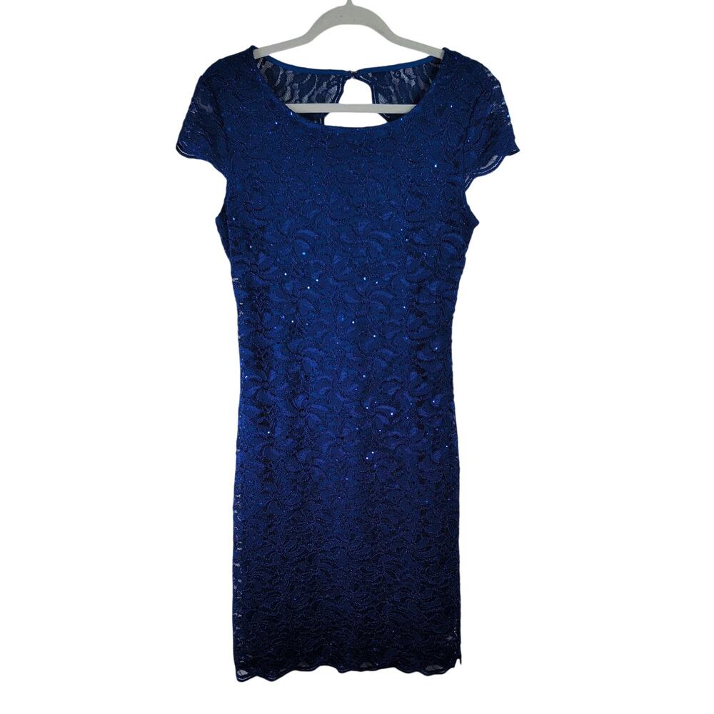 Jump Apparel by Wendye Chaitin Fitted Lace Dress, Size 12